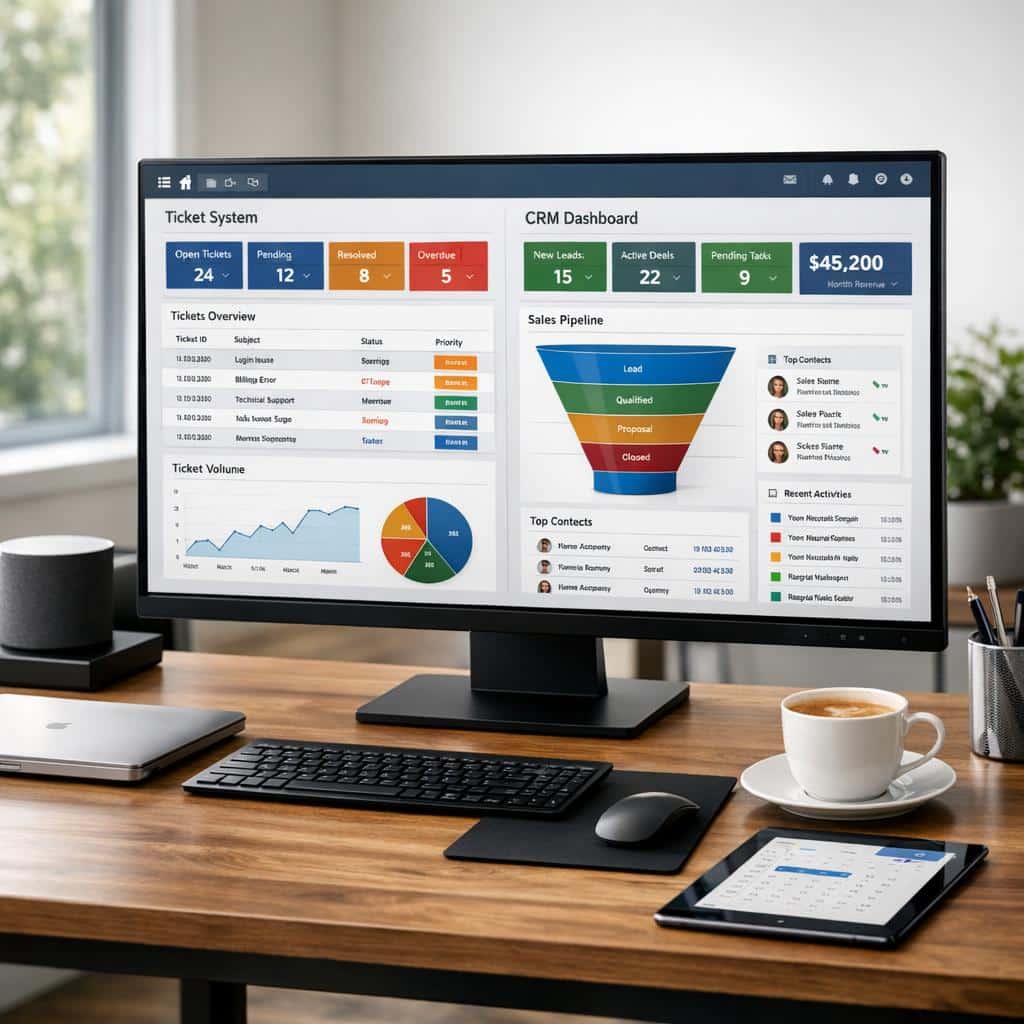 Ticketsysteme und CRM-Lösungen im Vergleich